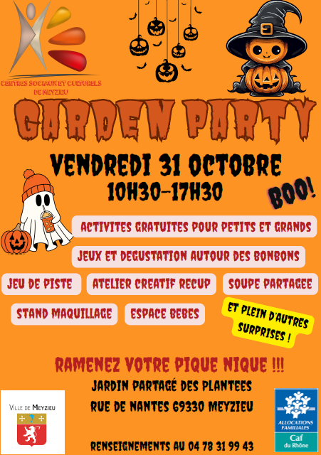 Garden Party Oct 2025