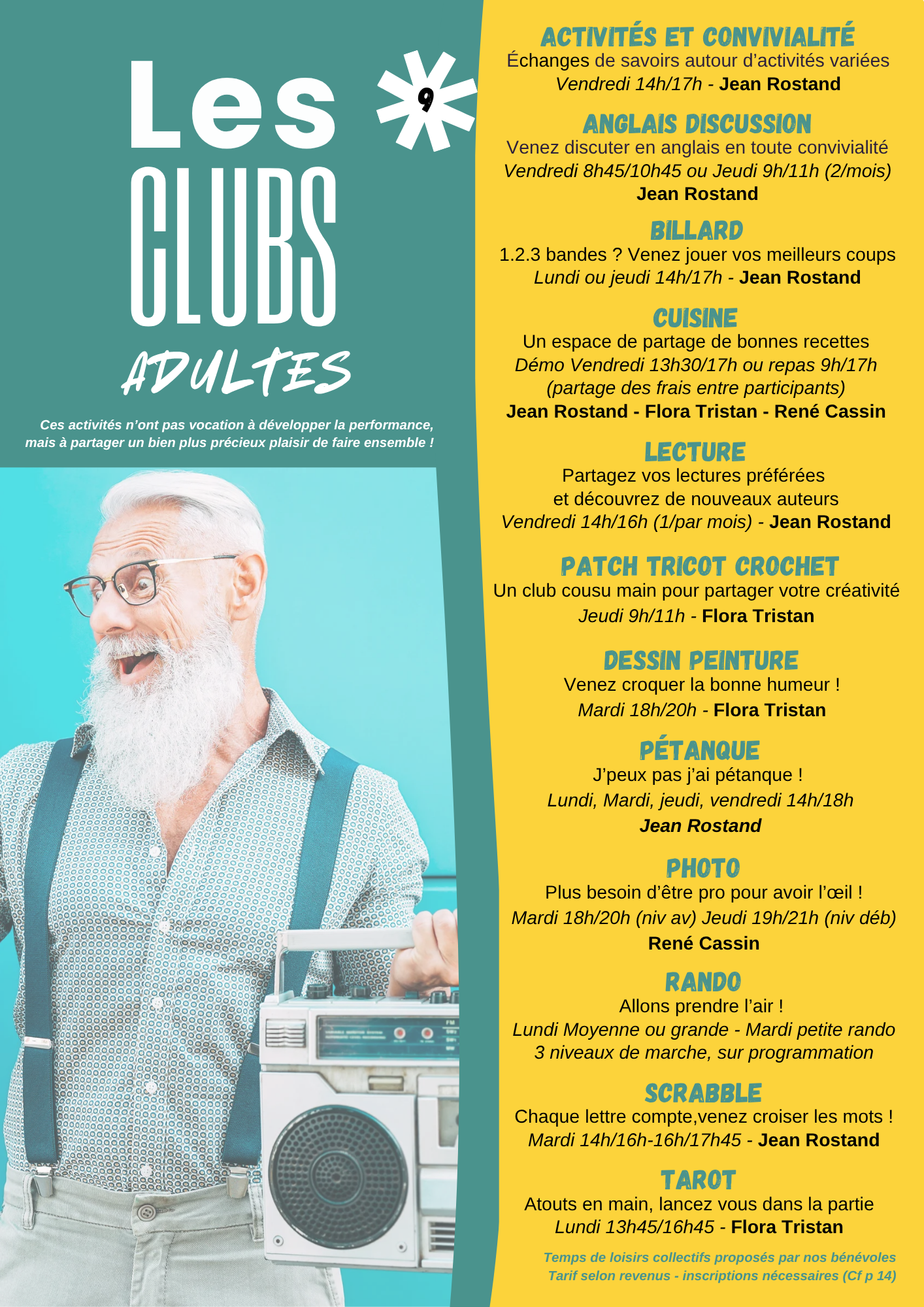 clubs plaquette 2026 2027