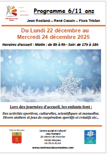 image progr 6 11 ans noel 2025